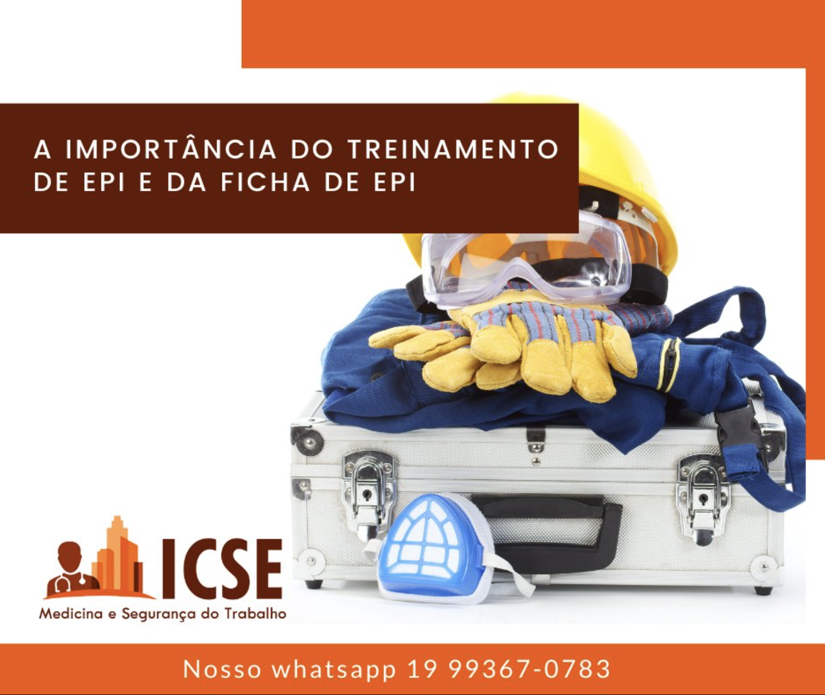 A segurança no ambiente de trabalho é essencial, e o uso correto dos Equipamentos de Proteção Individual (EPI) é uma das principais formas de proteger seus colaboradores. Por isso, investir em um treinamento de EPI é fundamental para garantir a proteção de todos. Por que o treinamento de EPI é importante? Garante que todos saibam como usar os EPIs corretamente Reduz o risco de acidentes e lesões Contribui para a conscientização sobre a importância da segurança A Ficha de EPI é essencial porque: Documenta a entrega e uso dos EPIs Assegura a conformidade com as normas de segurança Facilita o controle e reposição dos equipamentos